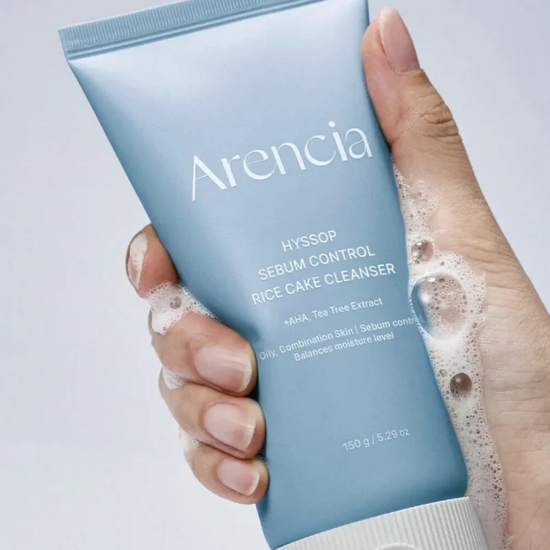 Arencia Hyssop Sebum Control Rice Cake Cleanser Arencia Hyssop Sebum Control Rice Cake Cleanser